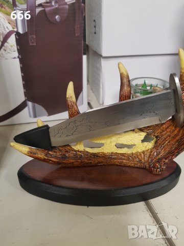 Нож  с декорация, снимка 4 - Ножове - 43156545