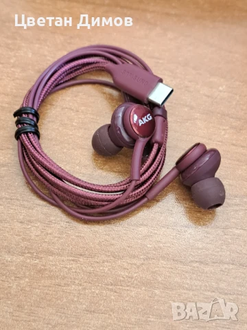 Оригинални слушалки Samsung AKG M21 usb type-C, снимка 4 - Слушалки, hands-free - 42620894
