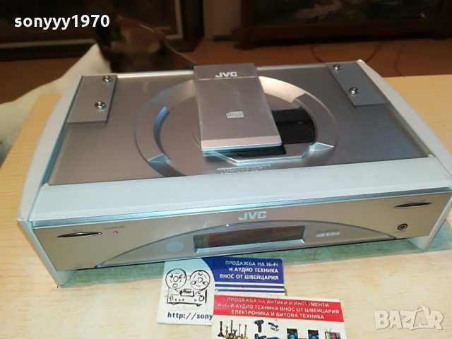 jvc-cd/tuner/amplifier-дизаинерска машина 0707211105, снимка 9 - Ресийвъри, усилватели, смесителни пултове - 33448490