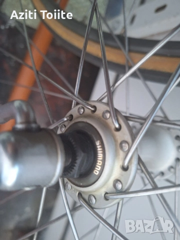 wheelset Wolber hubs shimano 105, снимка 11 - Части за велосипеди - 53111544