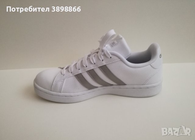 Маратонки Adidas Grand Court White F36485 - размер 38, снимка 2 - Маратонки - 43029877