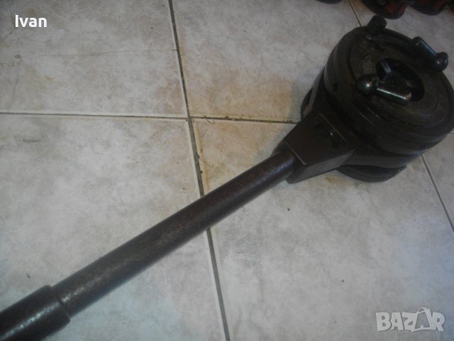 Чешмеджийска Водопроводна Плашка/Винтонарезка/Винторезка-Немска-За Външни Резби Тръби 3/4-1 1/2 Цол, снимка 11 - Други инструменти - 43001697