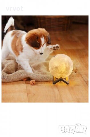 3D Лампа Impostore Луна, LED, Портативнa, 10 см..15-40 лева, 20 см 55 лева, снимка 5 - Настолни лампи - 27627253