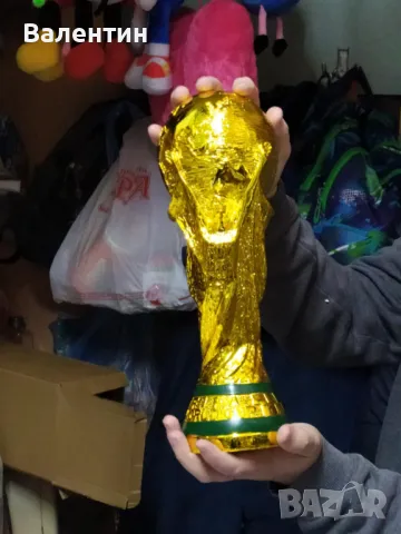 Футболна купа - голям размер, снимка 3 - Други ценни предмети - 47842158