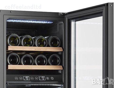 Двузонов хладилник за вино 24 бутилки / 60 литра AD 8080, снимка 4 - Хладилници - 34960220