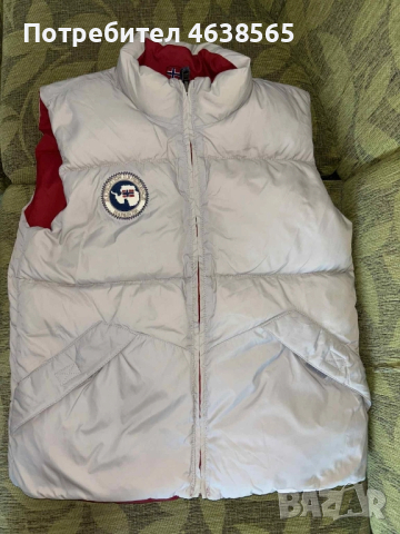 Двулицев младежки елек Napapijri 12/152, снимка 3 - Детски якета и елеци - 52252908