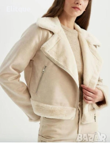 късо ватирано яке , снимка 2 - Якета - 52908347