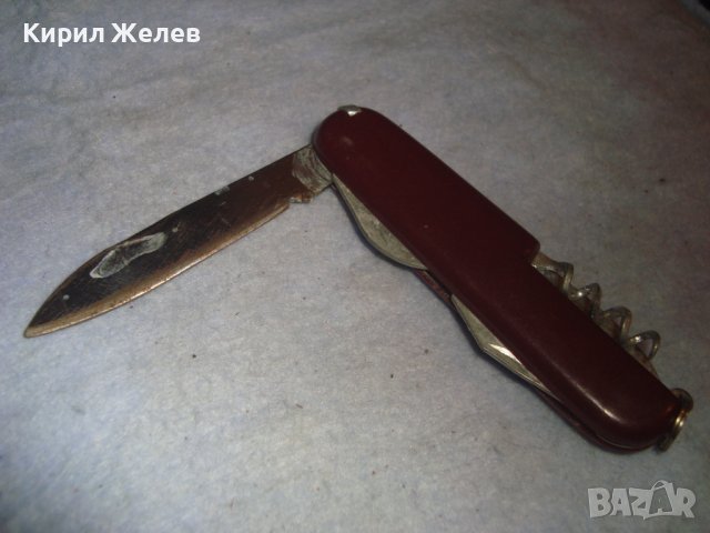 СТАРО ШВЕЙЦАРСКИ ТИП КОМБИНИРАНО ДЖОБНО НОЖЧЕ 31392, снимка 6 - Колекции - 38012329