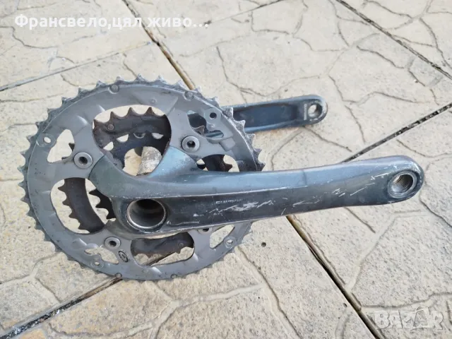 Курбел за велосипед колело Shimano deore fc m 591, снимка 1