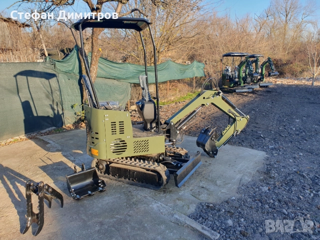 Мини Багер Müller E1.0, снимка 6 - Селскостопанска техника - 52799114