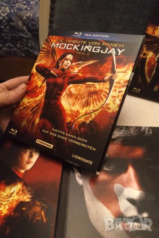 The Hunger Games Mockingjay 1,2 DVD ОРИГИНАЛНИ, снимка 10 - DVD дискове - 44088795