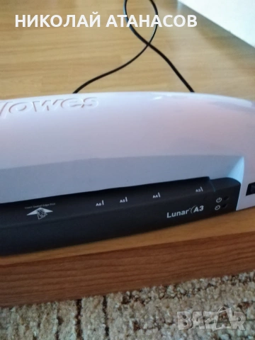 Ламинатор Fellowes Lunar A 3, снимка 2 - Друга електроника - 53302425