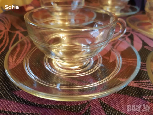 Ретро Сервиз Белотерм 12+2броя дебелостенни огнеупорни чаши/чинийки кафе от 80те, снимка 7 - Сервизи - 32157167