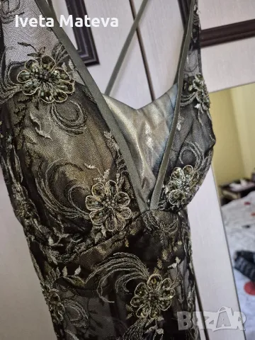 Бална рокля -цвят Хамелеон