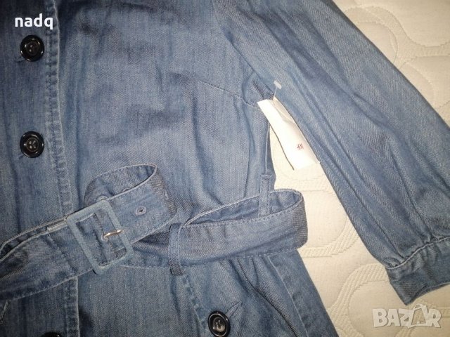 H&M страхотен нов тренч, снимка 2 - Якета - 32211536