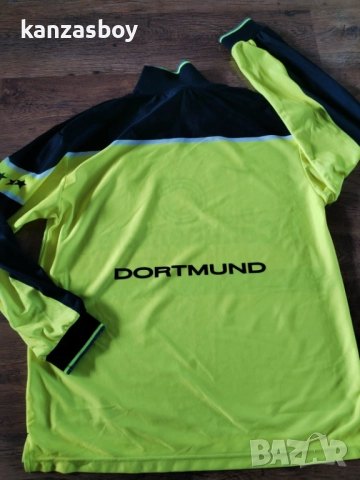 borussia dortmund nike 1997/98 home long sleeve vintage shirt - колекционерска футболна блуза 2ХЛ , снимка 12 - Спортни дрехи, екипи - 52135858