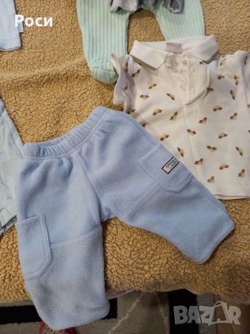 Лот бебешки дрешки за момче от 0 до 3 месеца, снимка 4 - Комплекти за бебе - 34639430
