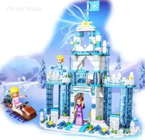 Конструктор Замъка на Елза Фроузен Frozen 501ч 6+, снимка 2 - Конструктори - 48243755