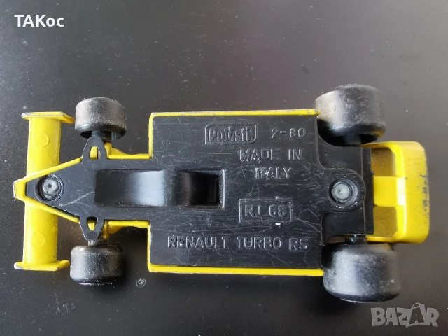 Polistil RJ 68 Renault Turbo RS. , снимка 5 - Колекции - 52800324