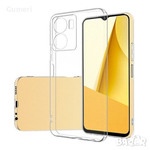 Силиконов Гръб със Защита на Камерата за Vivo Y16