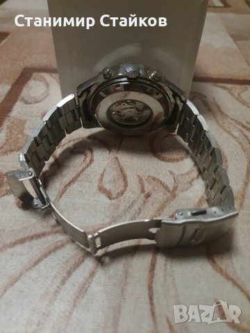 Автоматичен часовник Jushidai Squeleton, снимка 5 - Мъжки - 44035751