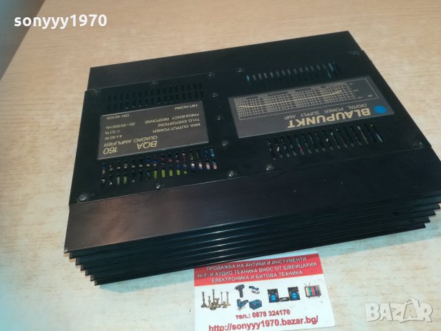 blaupunkt car amplifier-made in japan 0304211314, снимка 1 - Аксесоари и консумативи - 32408096