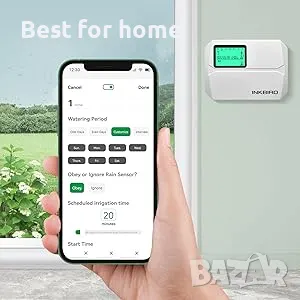INKBIRD IIC-600-WIFI контролер за поливни системи- 6 зони, снимка 9 - Напояване - 49148094