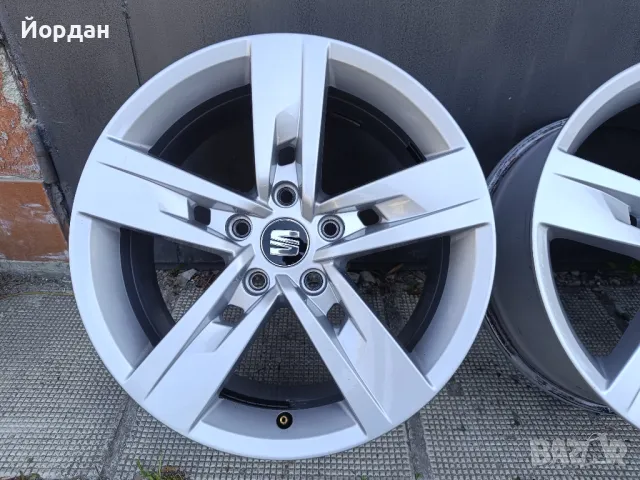 ОРИГИНАЛНИ джанти 17 ' цола 5х112 Сеат / SEAT VW AUDI 57,1 5x112, снимка 7 - Гуми и джанти - 50009356