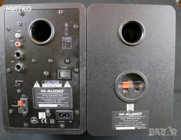 M-AUDIO studiophile dx4 активни студио монитори колони, снимка 3 - Тонколони - 43976207