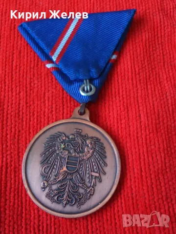 STETS BEREIT За РЕПУБЛИКА АВСТРИЯ НАГРАДЕН ВОЕНЕН КОЛЕКЦИОНЕРСКИ МЕДАЛ 38553, снимка 12 - Антикварни и старинни предмети - 41512162