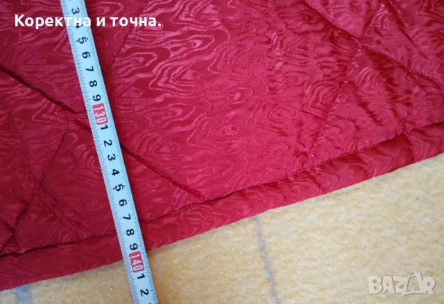 Продавам чисто нова,зимна,червена,олекотена завивка., снимка 5 - Олекотени завивки и одеяла - 52668416