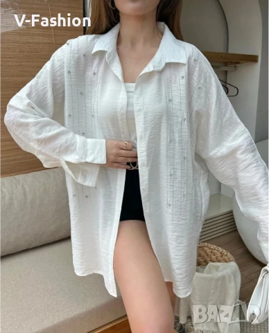 бяла риза , снимка 4 - Ризи - 51018193