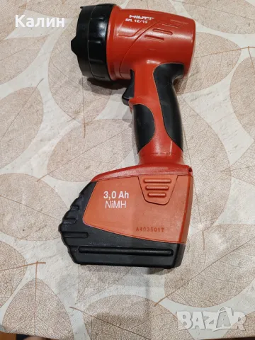 Hilti sfl 12/15 акумулаторна лампа , снимка 5 - Винтоверти - 49382582