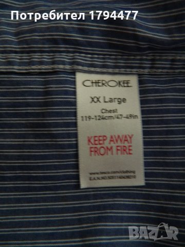 30% намаление за чисто нова риза марка CHEROKEE с етикет, закупена от Англия , снимка 8 - Ризи - 28430606