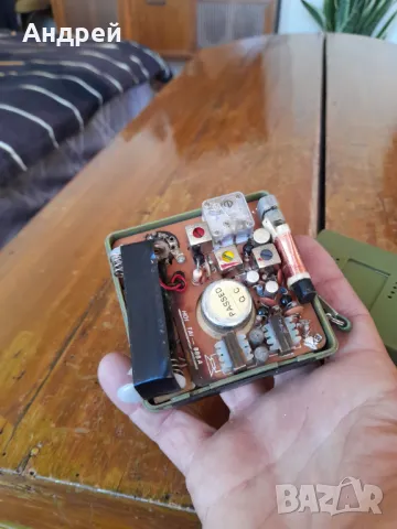 Старо радио,радиоприемник HTE, снимка 5 - Антикварни и старинни предмети - 47971462
