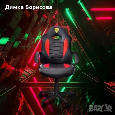 Детски геймърски офис стол, снимка 4 - Столове - 53365654