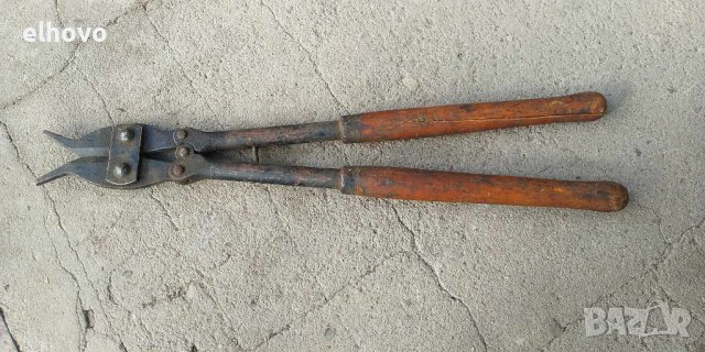 Стара ножица за рязане на арматура Eugen Zerver Remscheid Germany, снимка 4 - Антикварни и старинни предмети - 43968466