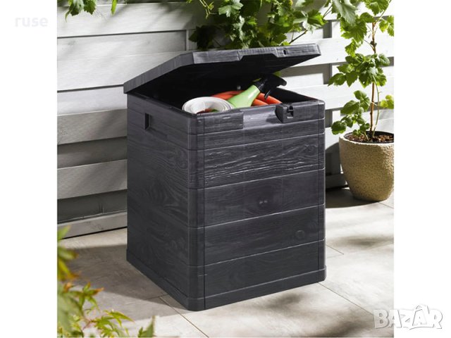 НОВИ! Градински сандък 90л, снимка 2 - Градински мебели, декорация  - 43131617