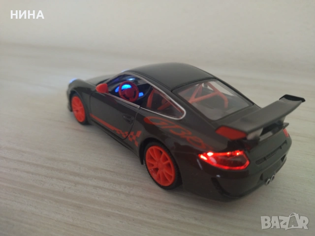 Метална количка Porsche 911 GT3 RS !!!, снимка 3 - Колекции - 53046586