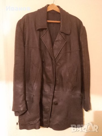 Железничàрско палто кожено продавам, снимка 2 - Сака - 39355149