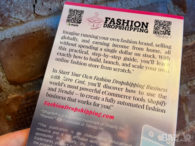 Книга за дропшипинг на дрехи и мода със Shopify (Английски език), снимка 12 - Специализирана литература - 52221078