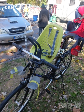 Детско столче за колело, предно или задно, снимка 4 - Аксесоари за велосипеди - 52105891