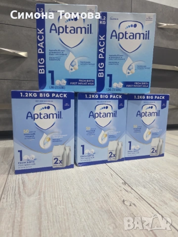 Адаптирано мляко Aptamil 1