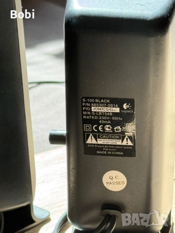 колонки Logitech S100 Black, снимка 2 - Тонколони - 51761857