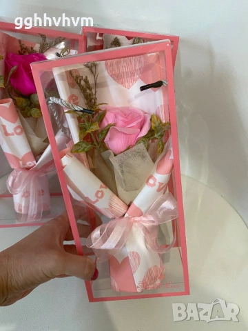 Декоративна роза, снимка 3 - Подаръци за жени - 53194225