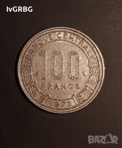 100 франка Народна република Конго 100  CFA francs