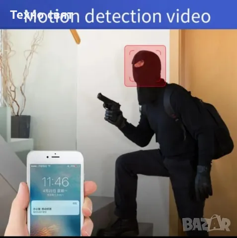 мини шпионска камера wifi, снимка 4 - IP камери - 48918483