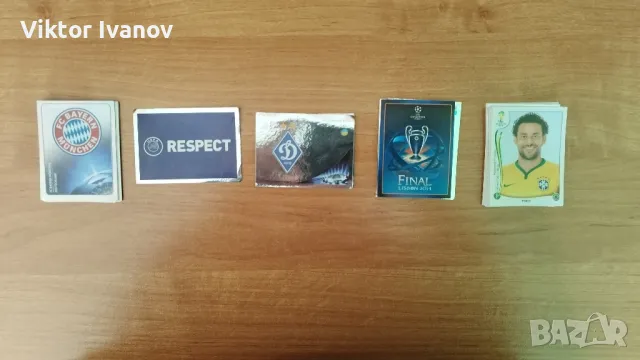 Футболни стикери Panini, снимка 1