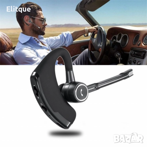 Безжична Bluetooth слушалка Hands-Free V8S, снимка 7 - Друга електроника - 52820205