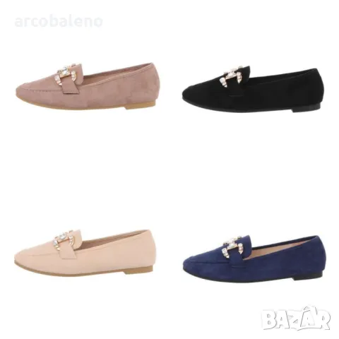 Дамски мокасини, 4цвята